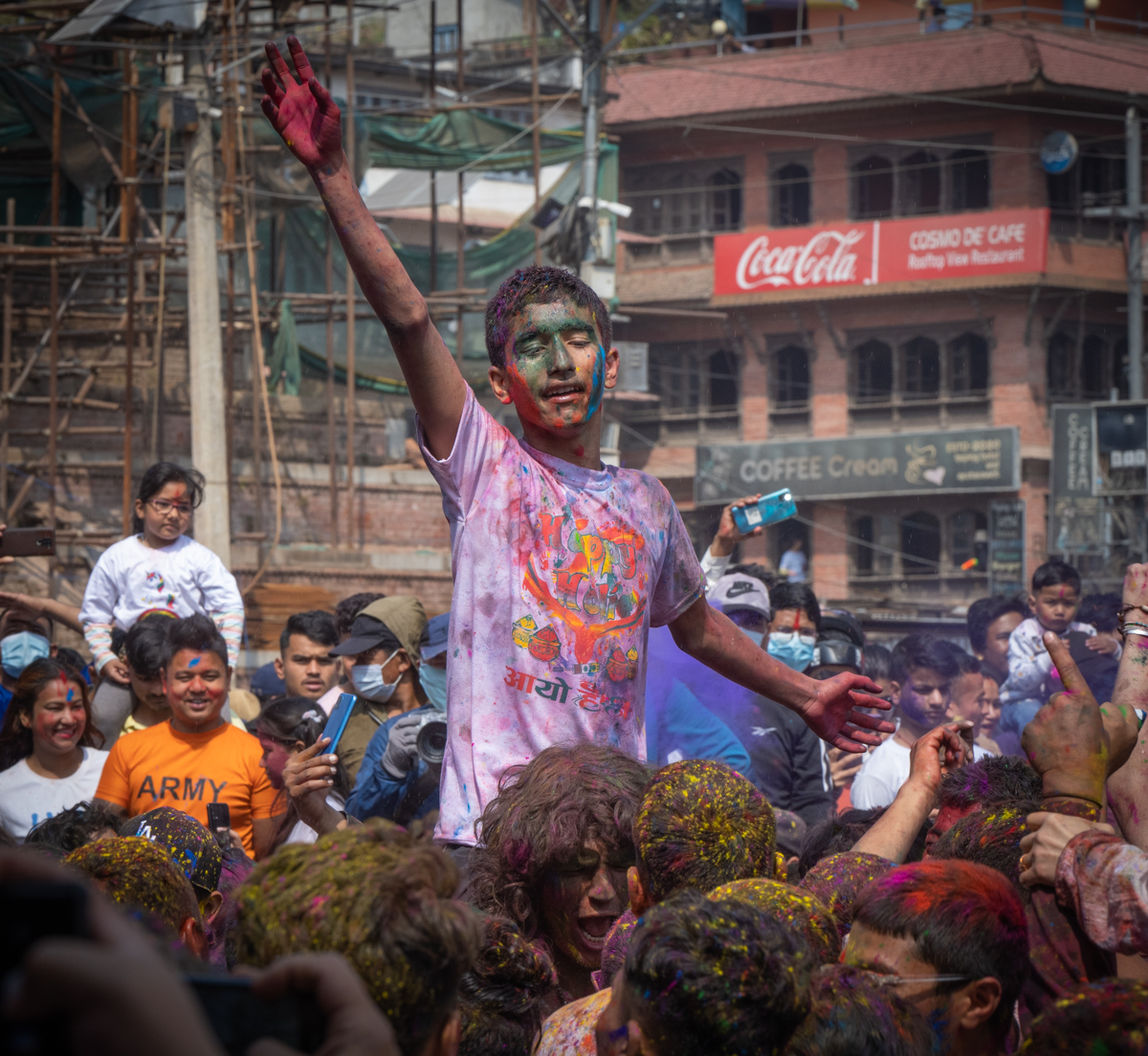 Holi festival Kathmandu