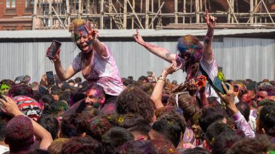 Holi festival Kathmandu