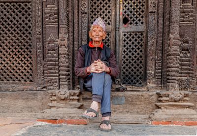 Straatfotografie Kathmandu i