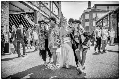 Straatfotografie dames Londen